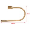 ALEENFOON Curtain Tieback Hooks U Style Metal Tie Backs for