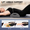 Dyhodu 3-in-1 Electric Back Massager Pillow, Rechargeable Lumbar Support Cushion