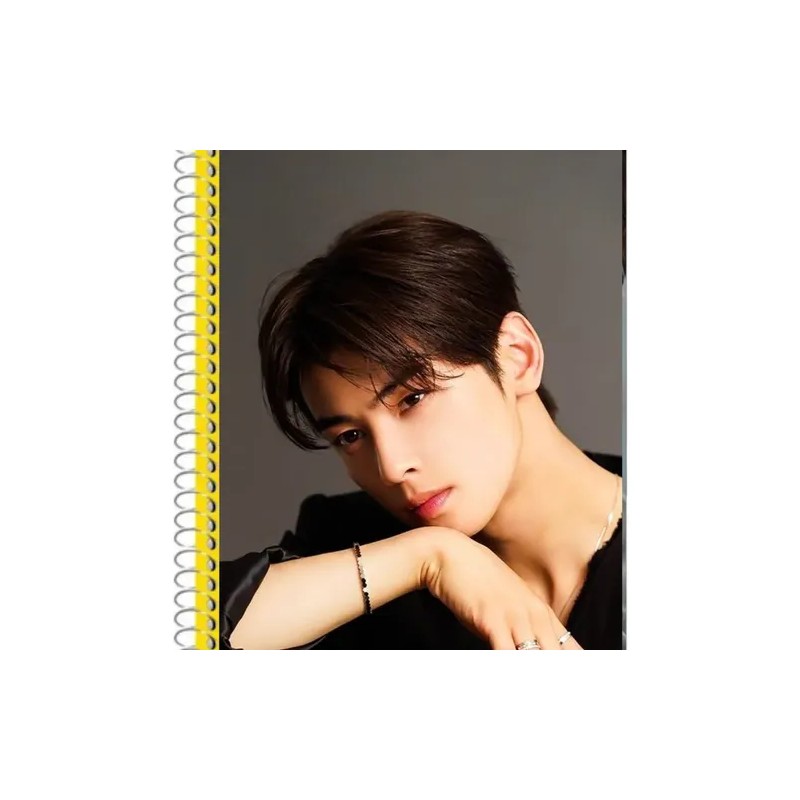 Cuaderno Profesional Cha Eun-woo Pasta Dura 200 Hojas
