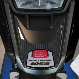 3D Protective Resin Sticker Compatible with Suzuki V-Strom 1050 Grey