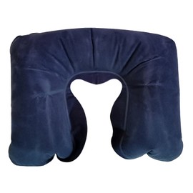 Hyfive® Inflatable Travel Pillow Neck Cushion Comfortable Travel Pillow In Blue Lightweight And Portable