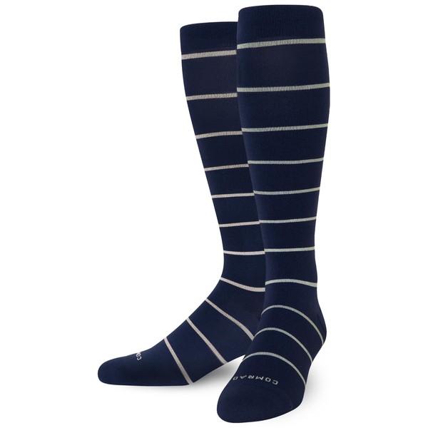 Comrad Nylon Knee High Socks - 20-30mmHg Firm Compression Socks,