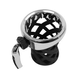 Motorcycle Drink Cup Holder Handlebar Cup Mount Replacement for Honda Goldwing 1800 GL1800 F6B 2001-2023 Water Bottle Holder (Chrome, 138MM/5.4" Height)