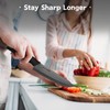 Magiware Ceramic Knives, Ceramic Knife Set with Sheaths Cover -Sharp