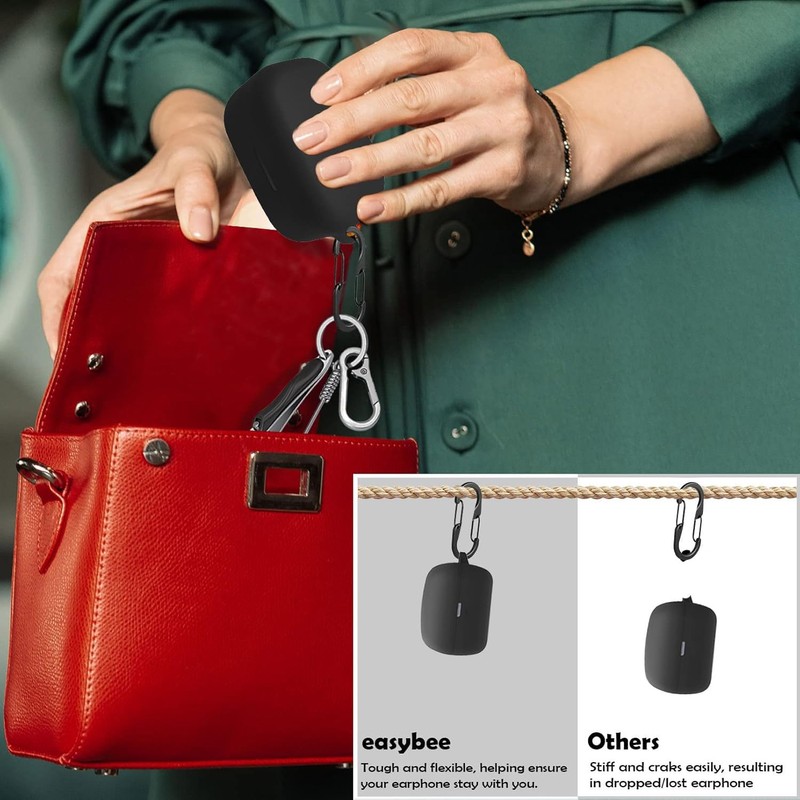 [2 Pack] easyBee Case Compatible with Beoplay EX Earbuds Charging