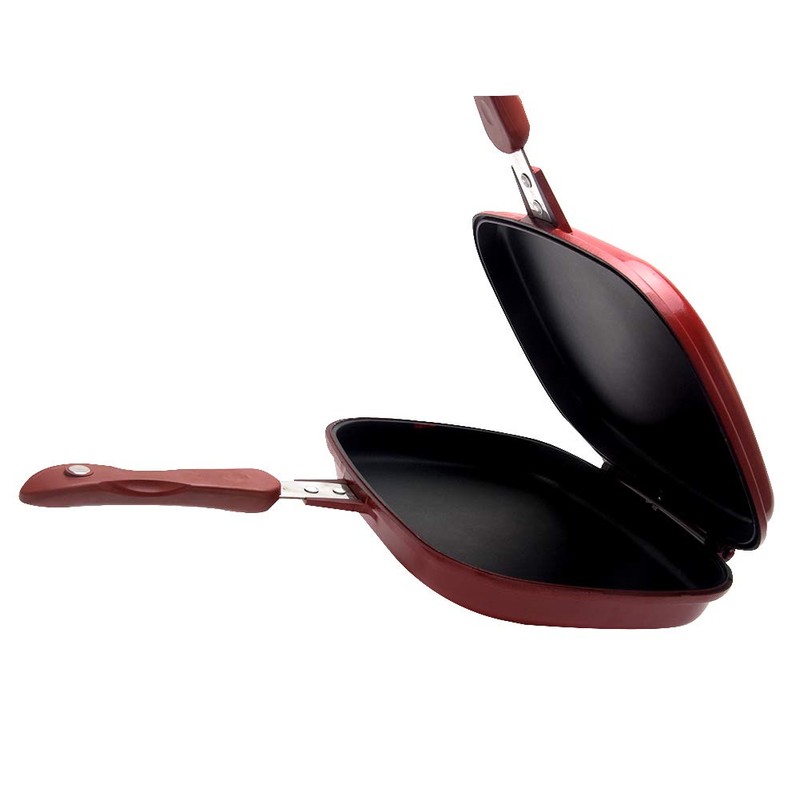 Square Double Sided Frying Pan, Kitchen Non-stick Baking Pancake Pan