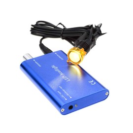 BONEW - Faro delantero LED quirúrgico de 3 W con filtro para todas las lupas prismáticas, bolsa de color azul