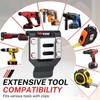 KUNN 2-Pack Drill Holder for Tool Belt, Value Set of