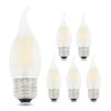 Lamsky Chandelier LED Light Bulbs 40W Equivalent E26 Base,Dimmable 4W