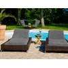 Brandsseller Protective Cover for Garden Lounger, Beach Lounger Cushion, Terry