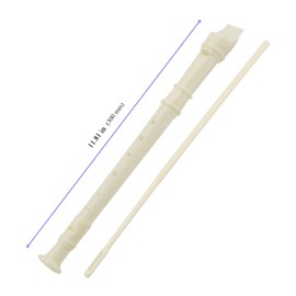 KEILEOHO 30 PCS 8 Holes Recorder Instrument, Descant Soprano Recorder German Style, Recorder Musical Instruments with Cleaning Rod for Beginner