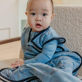 Premium 3-Layer Knit Sleep Bag 1.7 TOG "Starships" by Copper Pearl