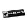 Ford Performance M-1447-GOAT 4.5" Chrome & Black Goat Emblem for