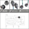 Turn Signal Light Bulb Holder Socket Wiring Harness Adapter Replacement