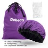 Deep Conditioning Microwavable Heat Cap for Steaming Hair Styling and