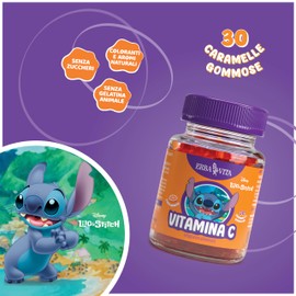 Erba Vita Vitamina C Integratore Alimentare per Bambini, 30 Gummies - Con Vitamina C Contribuisce alla Riduzione di Stanchezza e Affaticamento, Supporta l'Assorbimento del Ferro e Sistema Immunitario