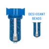 NANPU Zinc Alloy Desiccant Dryer, Compressed Air in Line Filter,