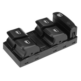 2010 A4 Window Switch + A4 Driver Switch Window Window Switch A4 B8 - Car Vehicle Electric Power Main Master Window Control Switch for A4 S4 Q5 - Replace Oe 8Kd 959 851
