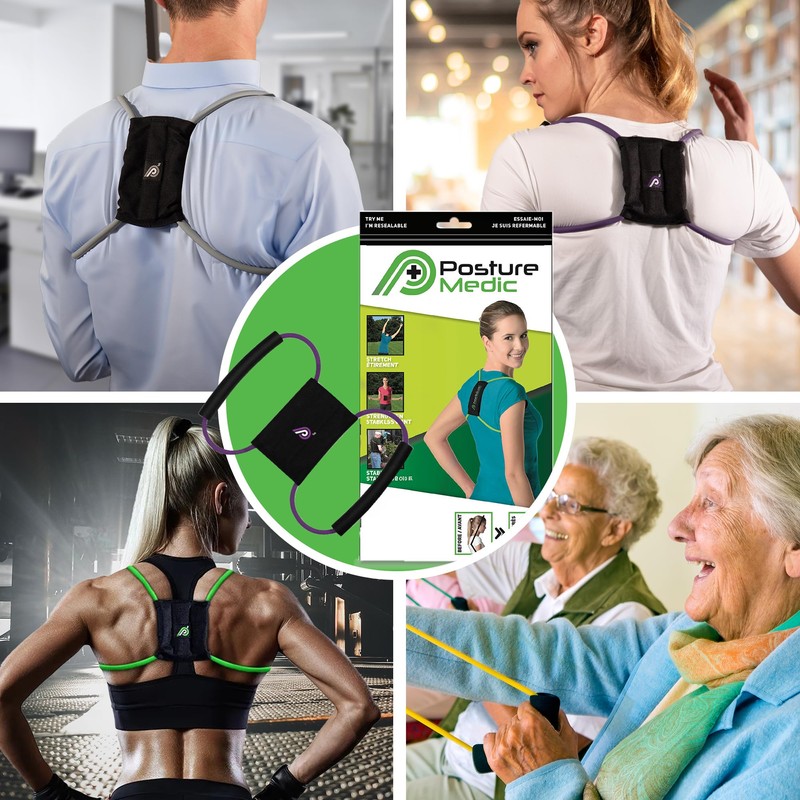 PRIMEKINETIX PostureMedic Dynamic Posture Corrector - Active Resistance Training System