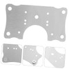 Operitacx 5pcs Heavy Duty Door Hinge Plates for Kitchen Cabinets