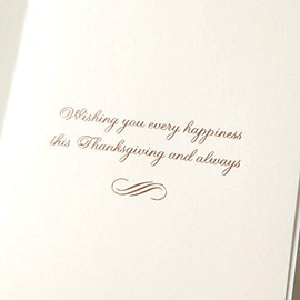 Papyrus Thanksgiving Cards Wheat and Feathers Bunch, 1 EA