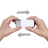 Cubic Ape Slide Top Tin Containers for Lip Balm, Solid