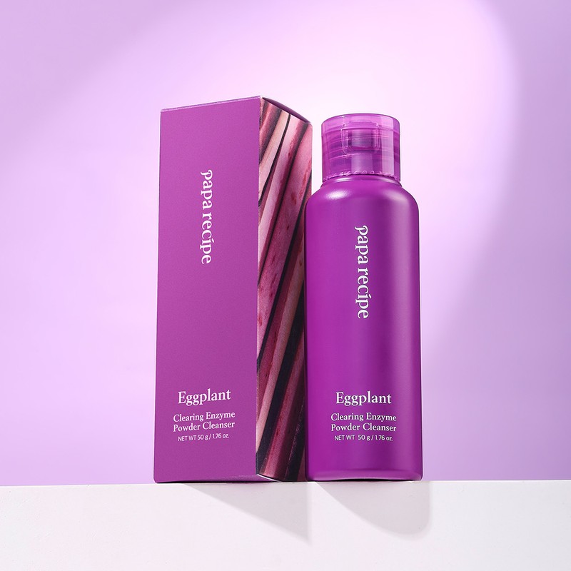 Papa Recipe Eggplant Clearing Enzyme Powder Cleanser 50g, 1 piece