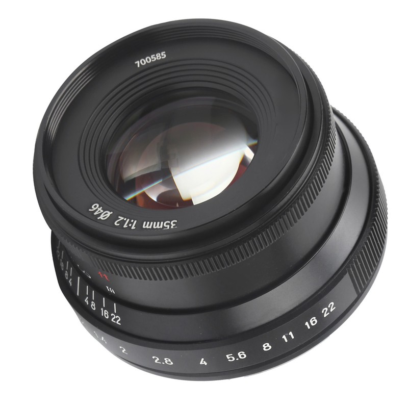 7Artisans 35mm F1.2 II Large Aperture Lens for Sony A6600/A6400/A6000