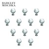 Badgley Mischka Crystal Knobs/Pulls for Cabinets, Dressers, Kitchen, Drawers, Vanity