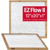 Flanders EZ-Flow II 12x20x1 Air Filters, MERV 1, Furnace, HVAC,