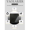 Yaolabjer 48"X 24"X 2" Egg Crate Foam Panel, Black Sound