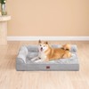 EHEYCIGA Orthopedic Dog Bed Medium Size Dogs, Memory Foam Dog