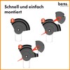 BEOS® 100 x Premium Replacement Blade Set for Einhell, Bosch,