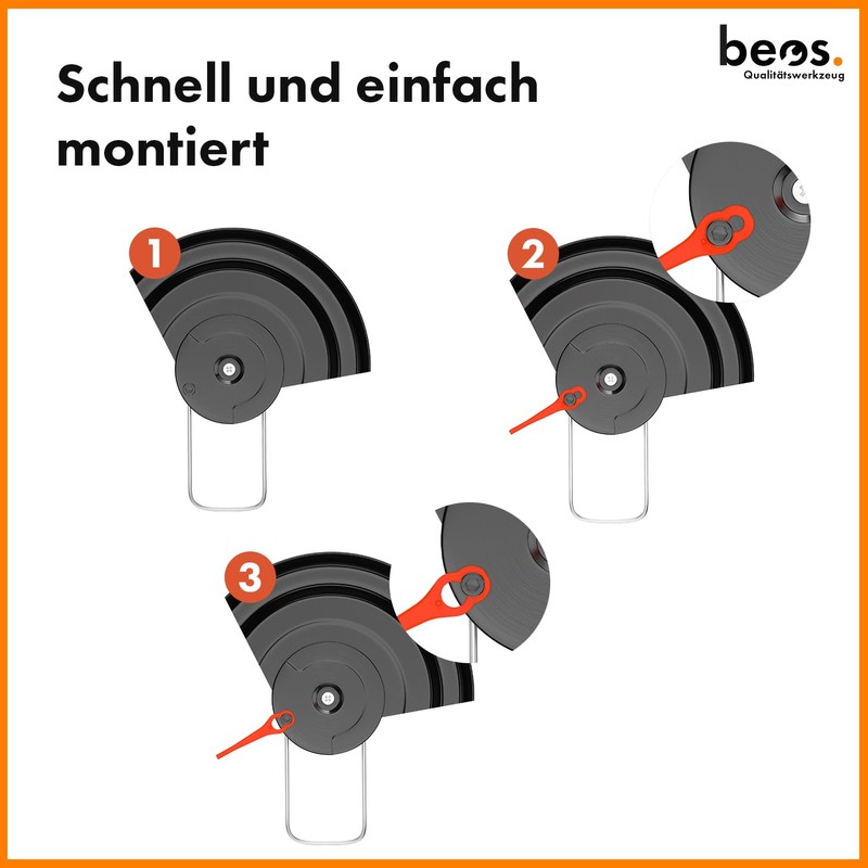 BEOS® 100 x Premium Replacement Blade Set for Einhell, Bosch,