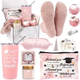 11 Pieces Graduation Gifts for Her,Class of 2026 Graduation Gifts The Tassel was Worth The Hassle College Grad Gift for Women