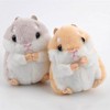 Hamster Keychains, Mini Plush Animal Charms Keyrings, Stuffed Backpack Handbag