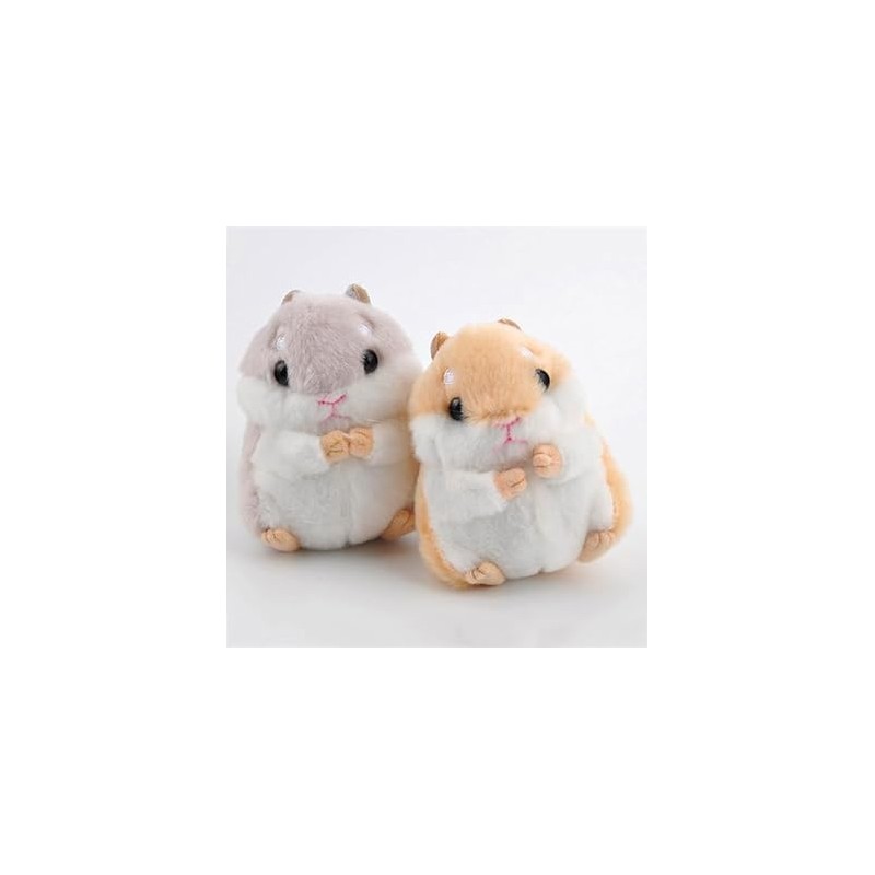 Hamster Keychains, Mini Plush Animal Charms Keyrings, Stuffed Backpack Handbag