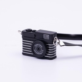 1Pc Black 1:4 Scale Mini Camera Prop Ornament Vintage Camera Model,Vintage Camera Prop,Miniature Camera,Prop Camera,Miniature Digital Camera Mini Decoration Accessories，Dollhouse Accessories(WFA1142)
