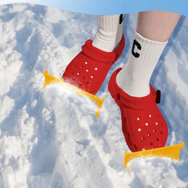 2 Pack Snow Blower Charms for Crocs: Essential Winter Accessory