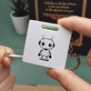 Azeeda 'Cute Love Robot with Hearts' Keyring Tape Measure/Spirit Level