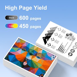 myCartridge SUPRINT 260XL 261XL Ink Cartridges Replacement for Canon 260 and 261 Ink Cartridges Combo Pack for Pixma TS6420a TS6400 TR7020a TS6420 TS5320 TS5300 TR7000 TR7020 Printer Ink CL-261 PG-260