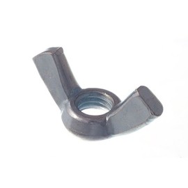 BUTTERFLY WING NUTS 8MM M8 BZP BRIGHT ZINC PLATED STEEL ( pack of 10 )