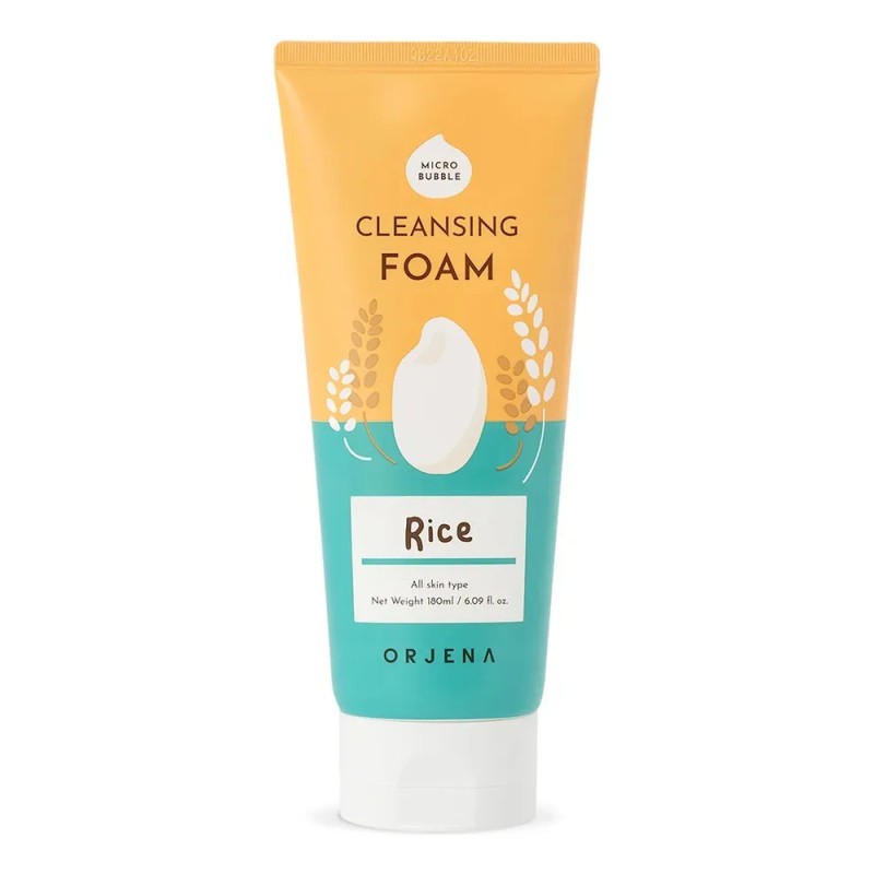 Orjena Smile Day Espuma Facial Limpiadora De Arroz Coreana Mixta