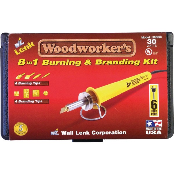 Wall Lenk L30BBK 8-in-1 Burning & Branding Kit