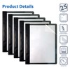 Better Office Products Ultra Durable Clear Front Report Covers, 25