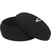 Sea Team Round Cotton Rope Storage Basket with Lid, Decorative