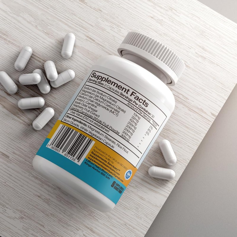 Gold Coast Keto - 60 Capsules,1 Month Supply, Keto-Friendly Food