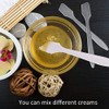 200pcs Cosmetic Spatula Mini Spatula Plastic Mask Face Cream Aesthetic