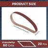 Kozelo 20 Pcs Sanding Belts 1 x 30 Inch 60