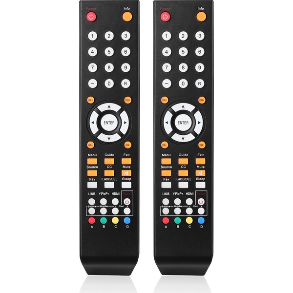 2 Pack 8142026670003C Universal Replacment Remote Control Compatible for All